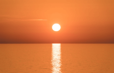 정동진 해변 해돋이