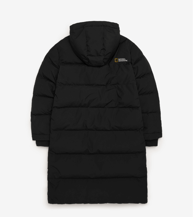 2022-FW-내셔널지오그래픽-카이만-롱패딩-<Small Logo>-모습