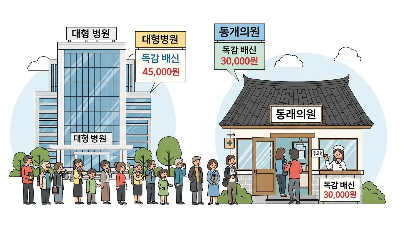 병원마다 다른 접종 비용