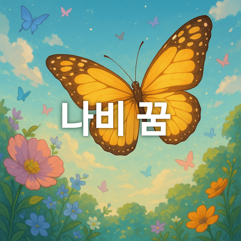 나비 꿈 해몽