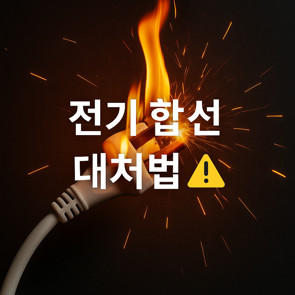 플러그 스파크 전기 합선 이런 증상 먼저 확인하세요 ⚡