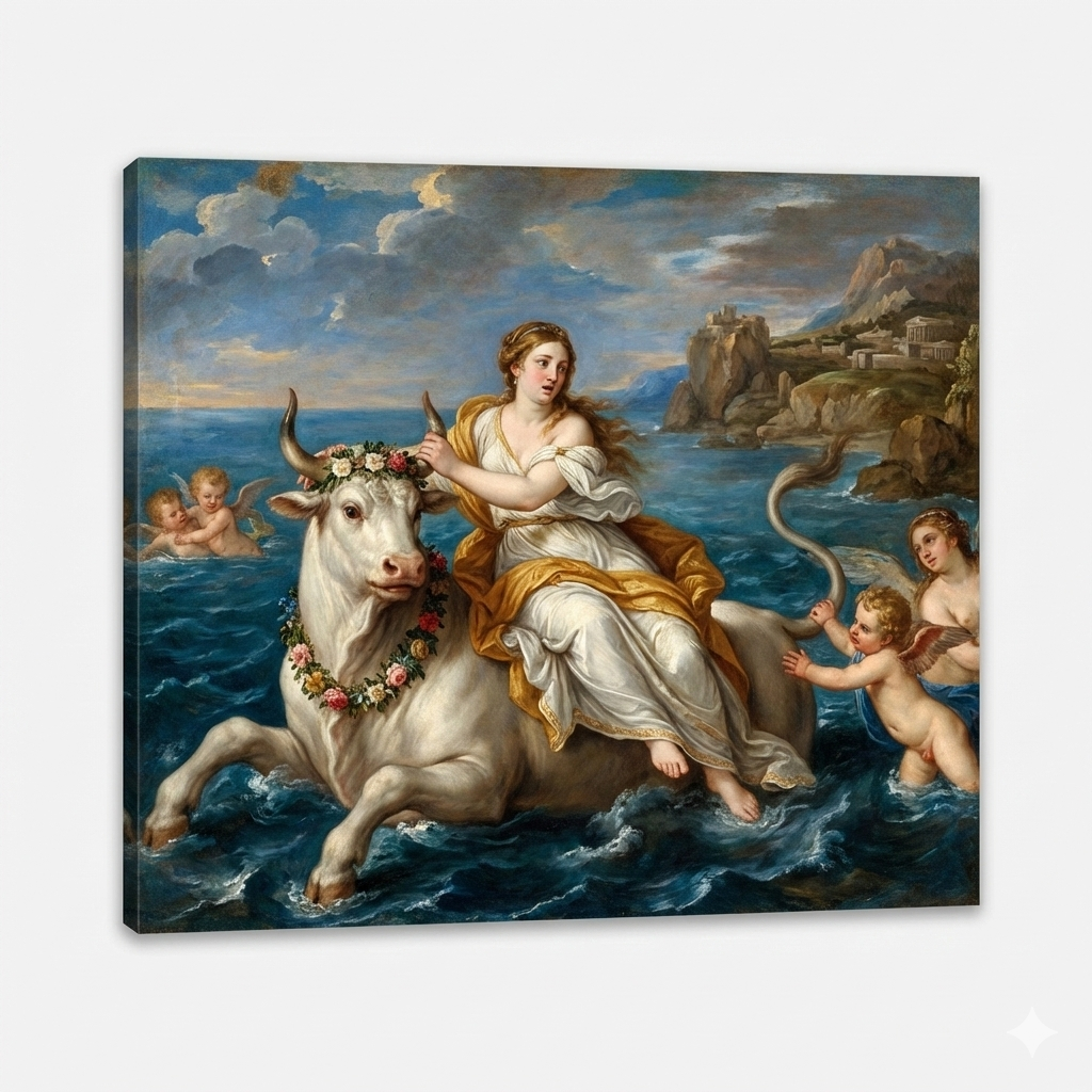 Europe 어원, 대륙의 이름이 제우스에게 납치당한 '공주'라고?