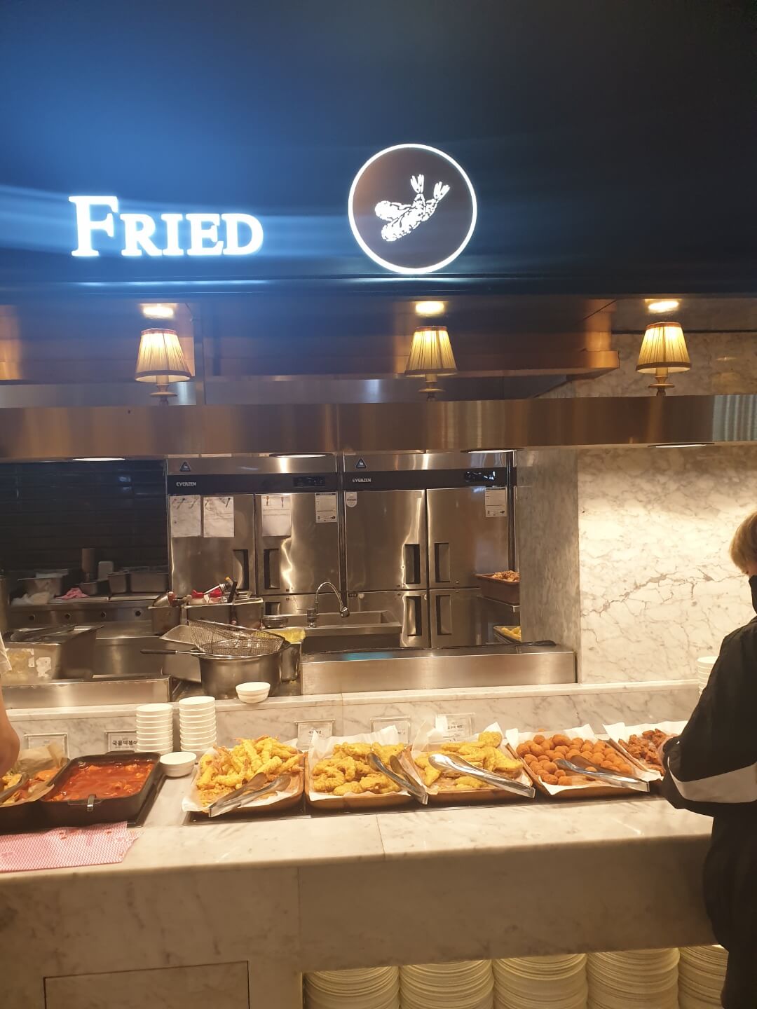 튀김코너
