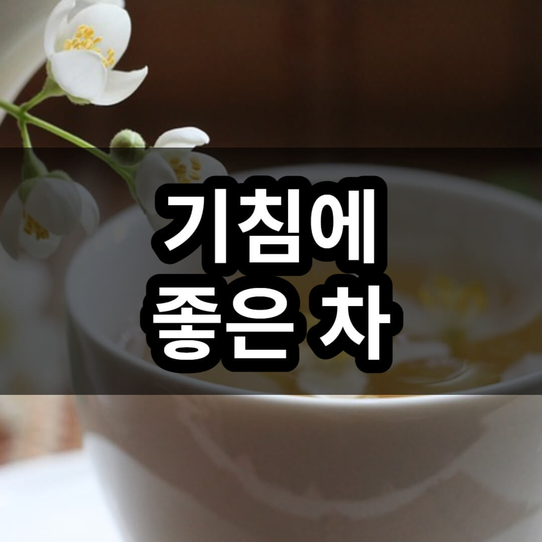기침에 좋은 차