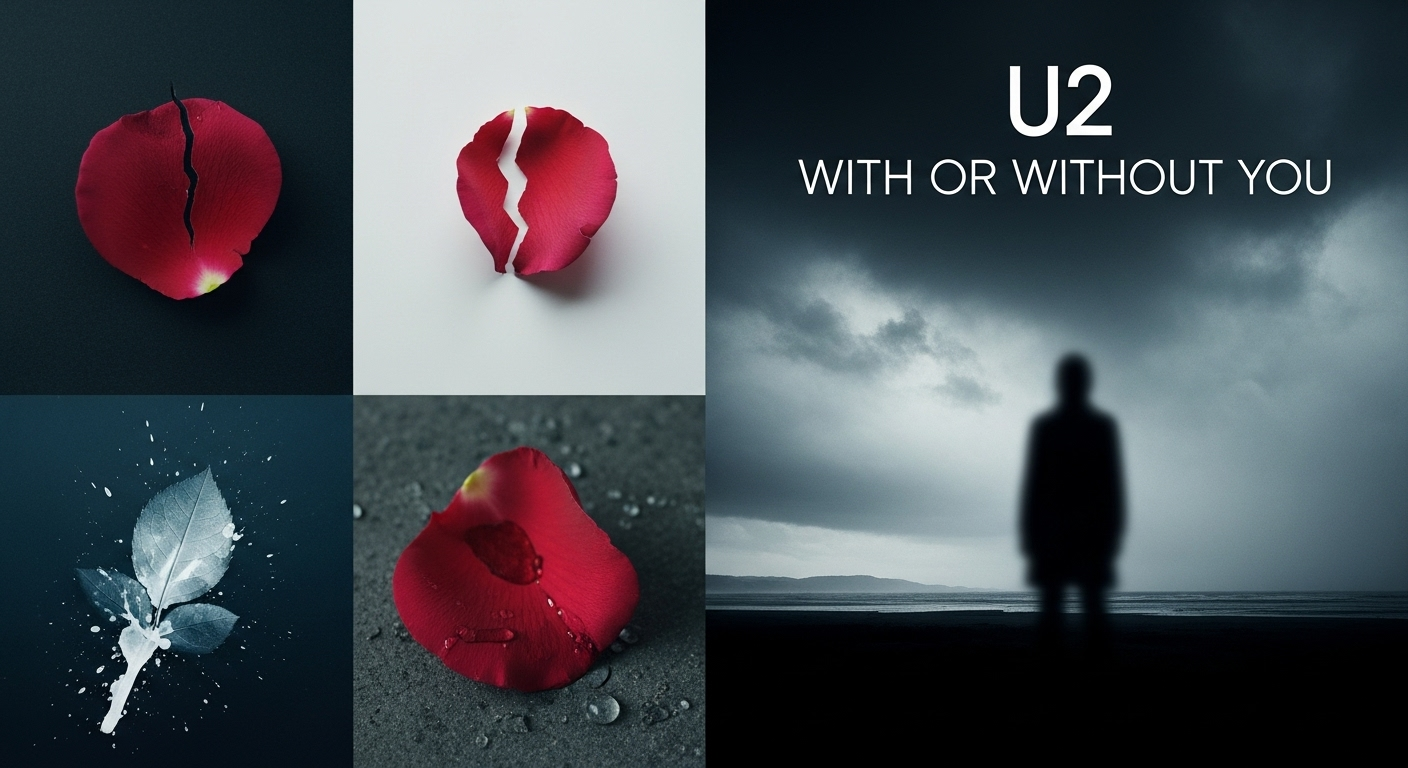 🎸 U2 'With or Without You' 가사로 배우는 영어: 감동과 실용을 한 번에!