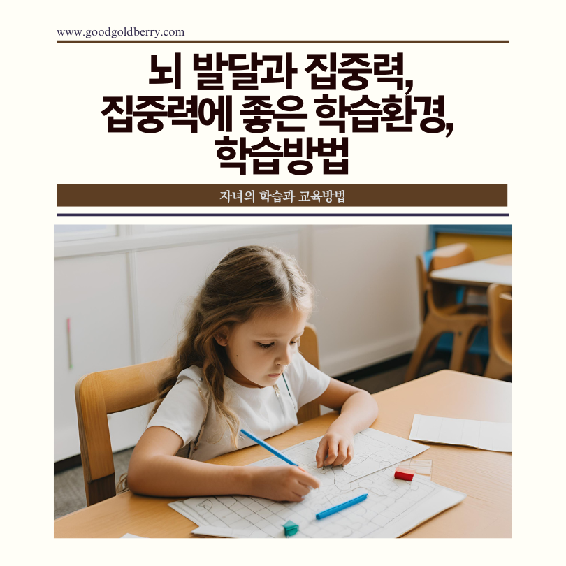 집중하여 수학 문제를 풀고 있는 초등학교 2학년 여학생