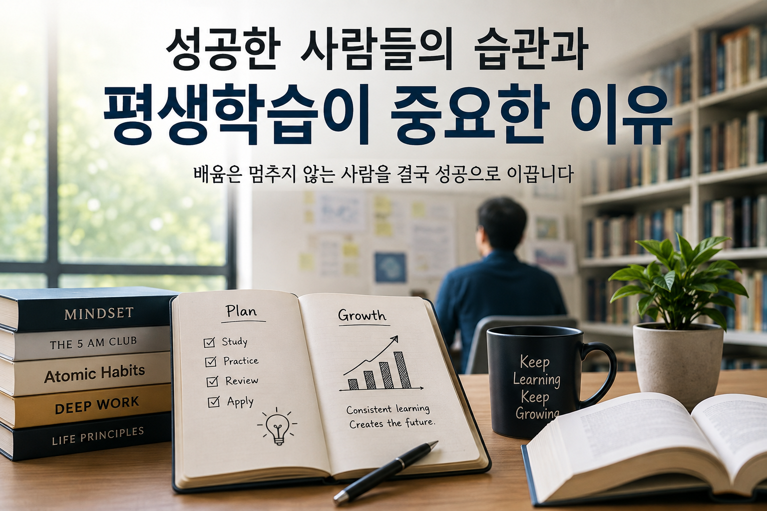 성공한 사람들의 습관과 평생학습이 중요한 이유