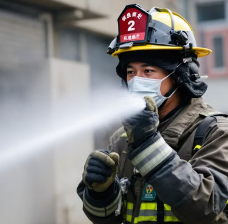 소방공무원 화재 진압