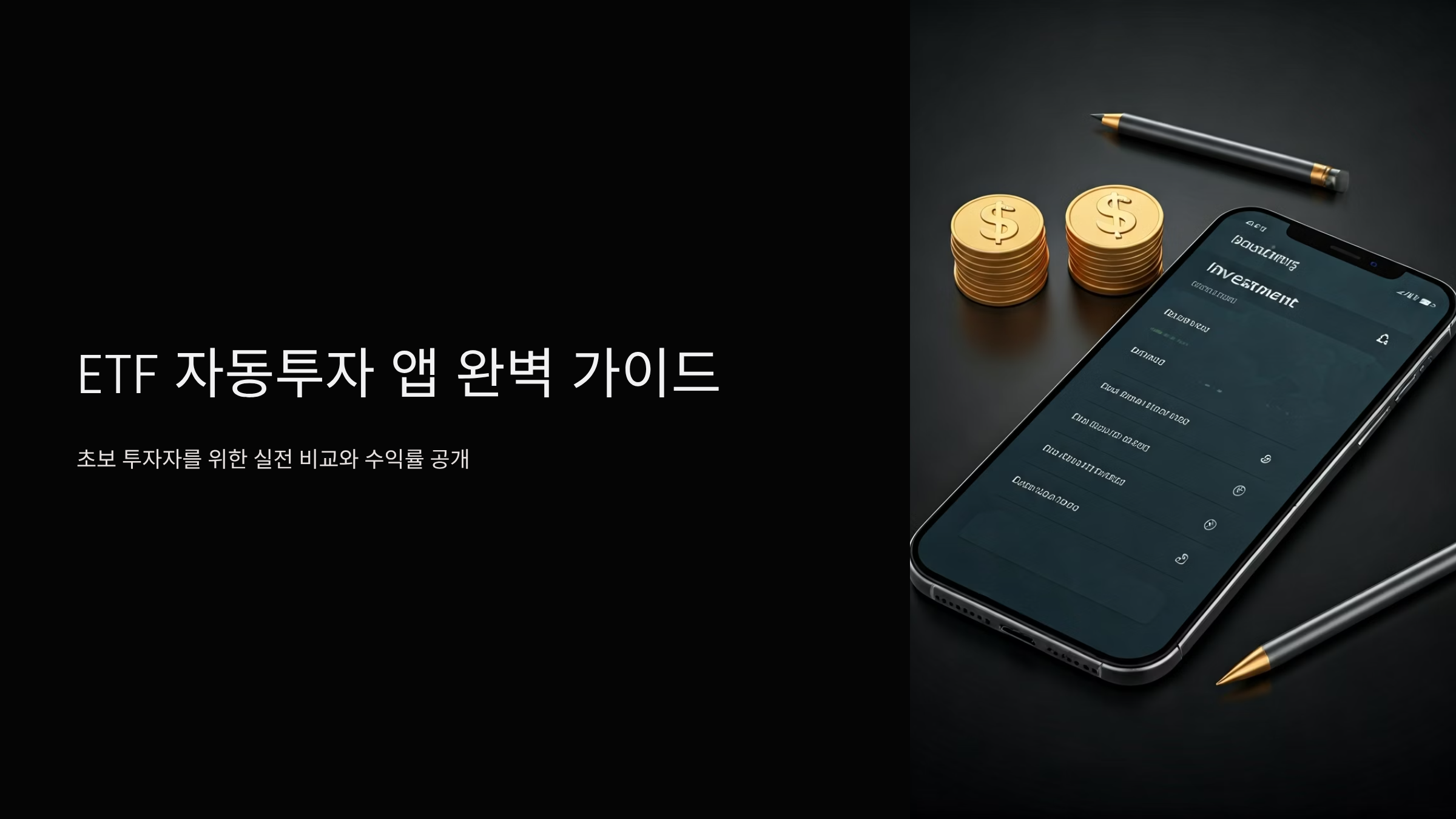 ETF 자동투자 앱 3개월 써본 솔직 후기