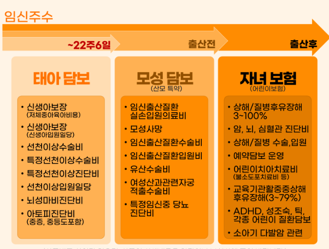 태아보험 담보