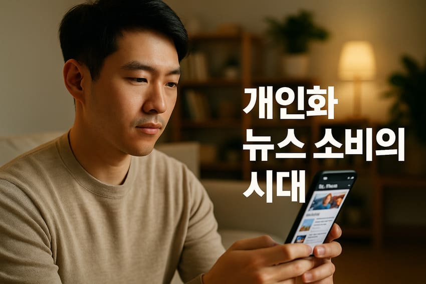 개인화 뉴스 소비의 시대