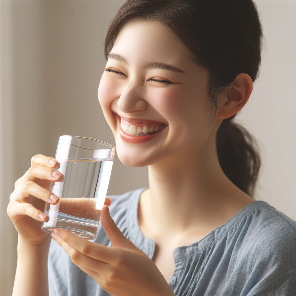 물 마시기