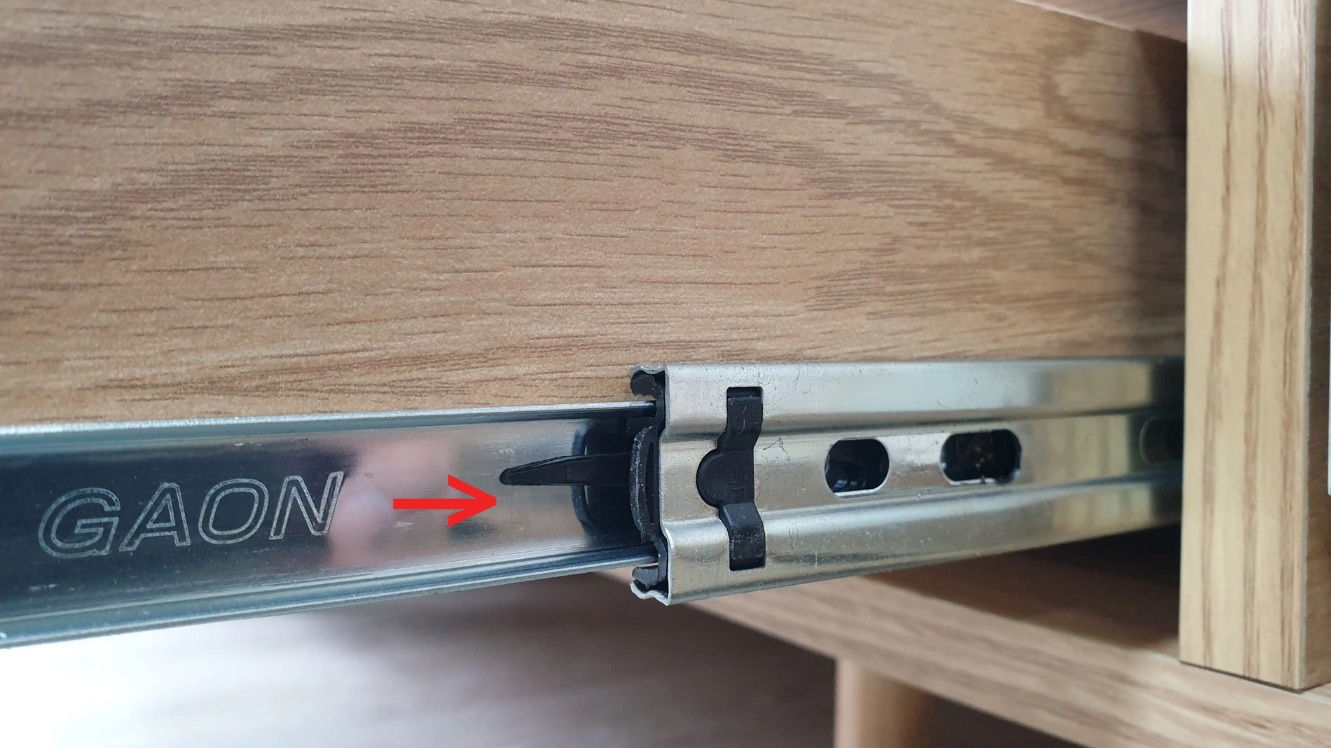 서랍 안전 장치