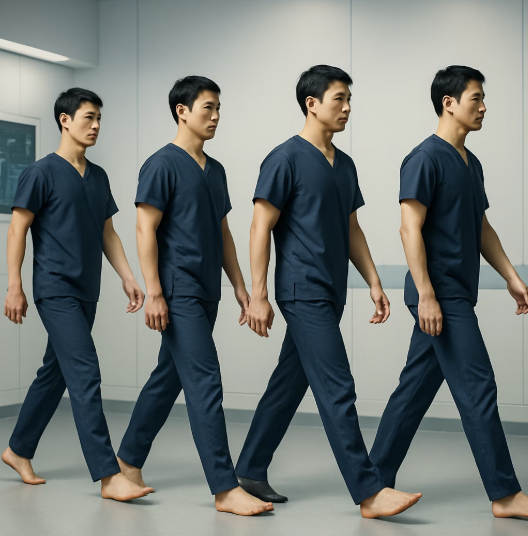 걸음걸이, 어떻게 다른가요?