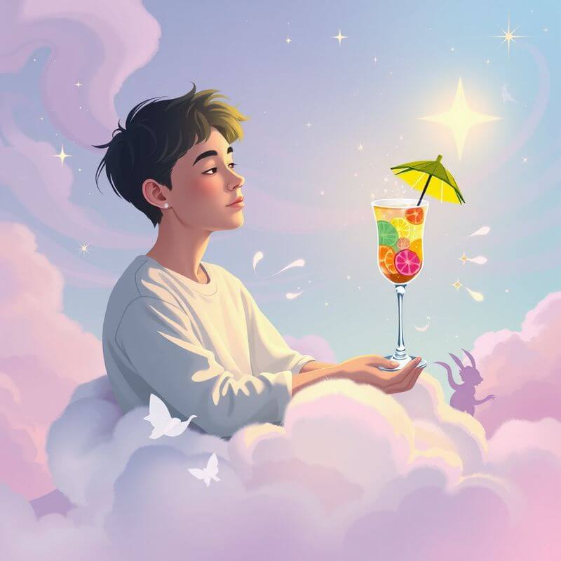 음료수를 마시는 꿈