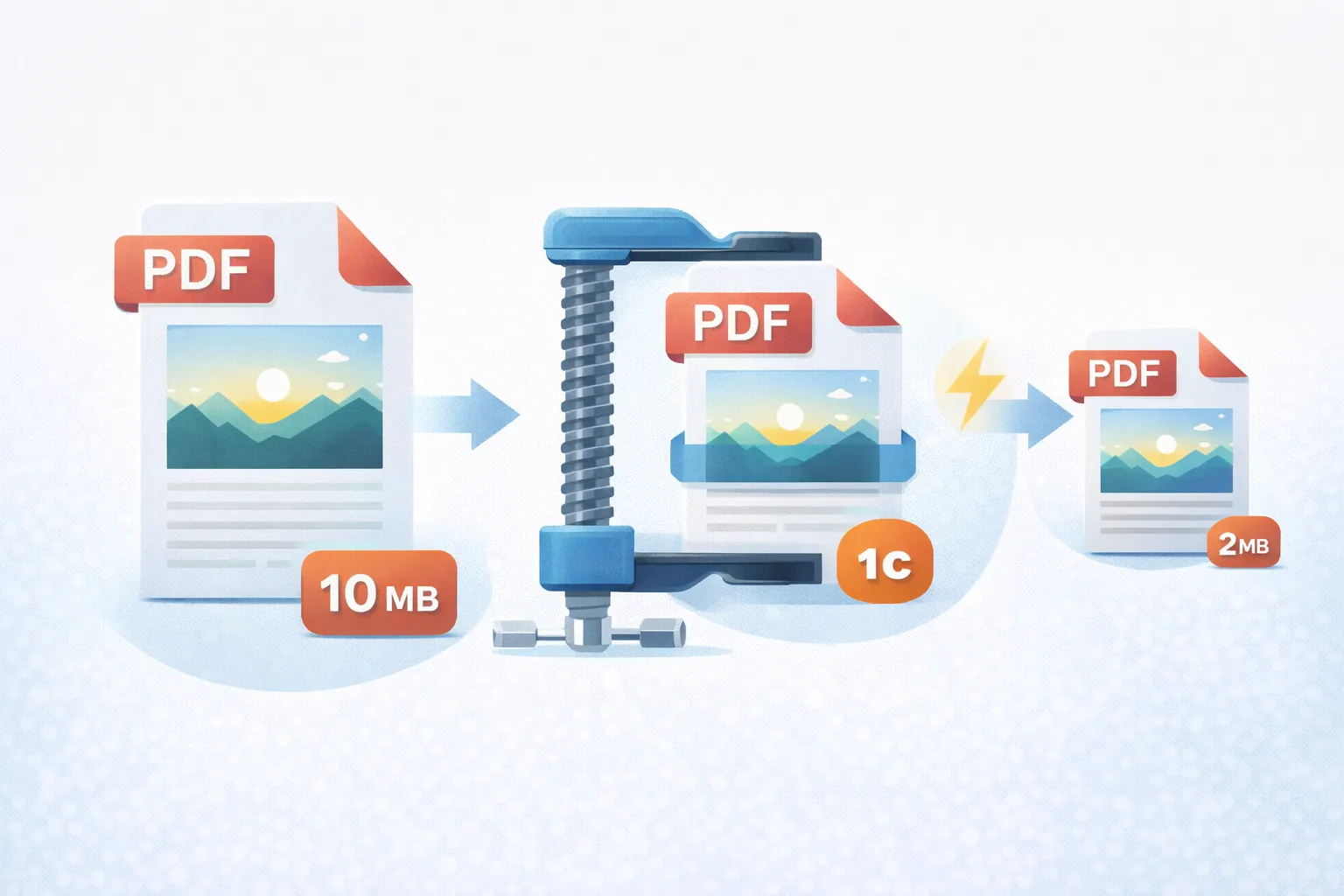 PDF 파일 용량 줄이기 (이미지 압축, 메타데이터 제거, 해상도 조정)