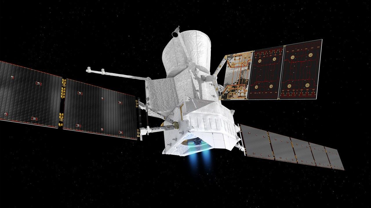 NASA 출처의 베피콜롬보의 사진