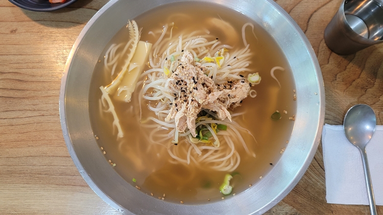 담양 관방제림 국수거리 맛집 : 담양 죽순닭국수 후기