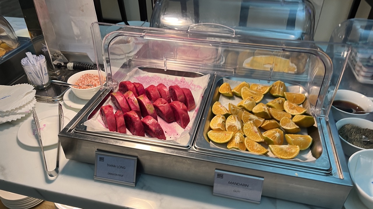 로즈 라운지 음식