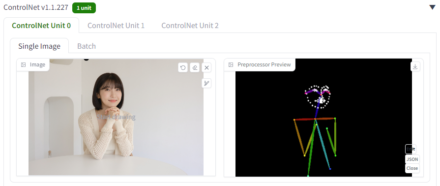 OpenPose_face 전처리기