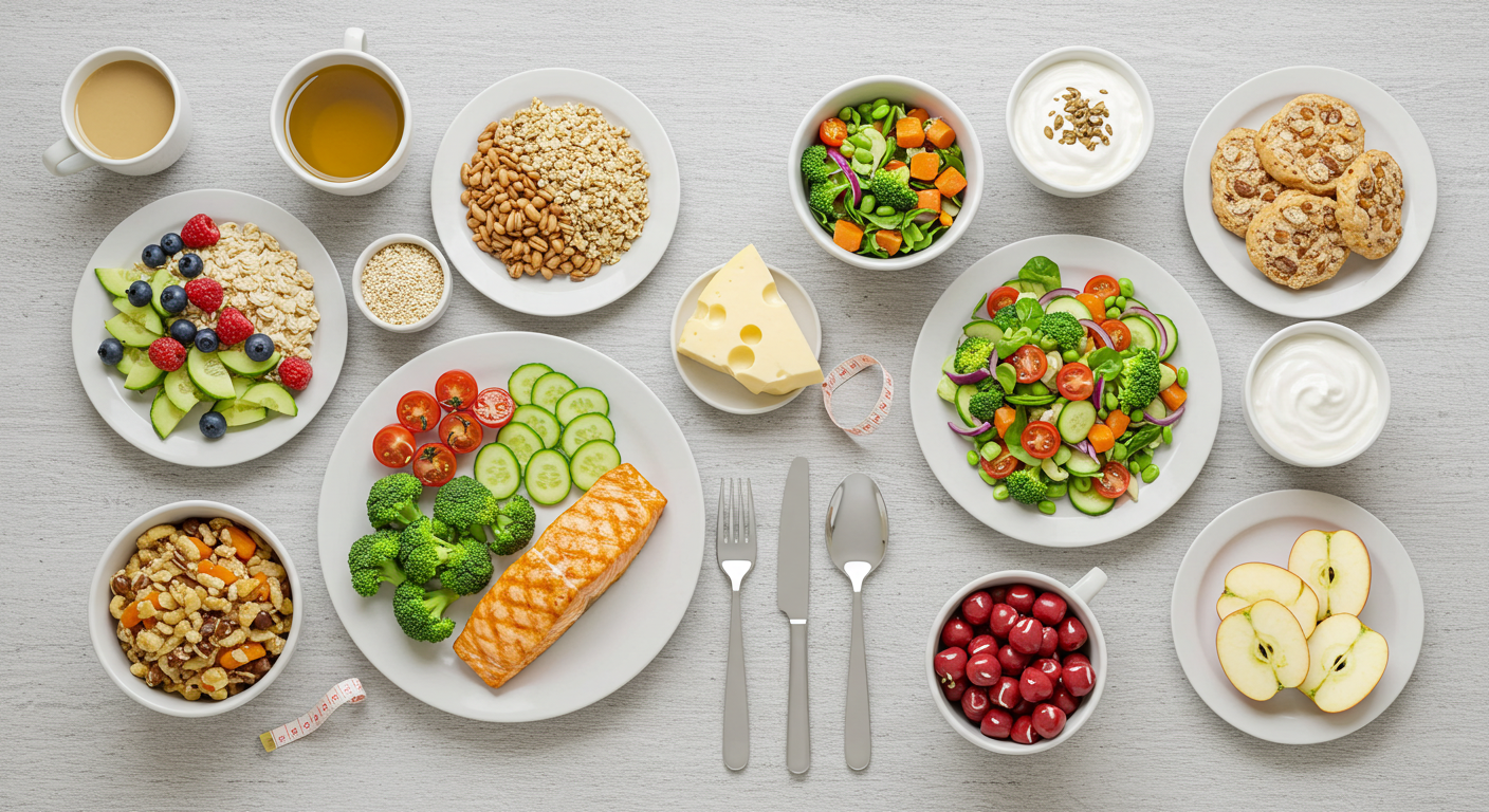  DASH 식단과 지중해식 식단