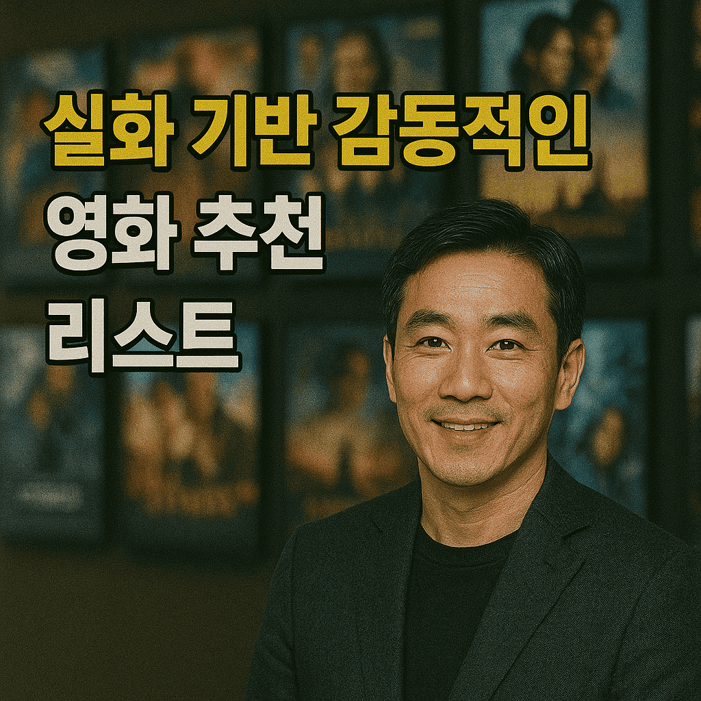 실화 기반 감동적인 영화 추천 리스트