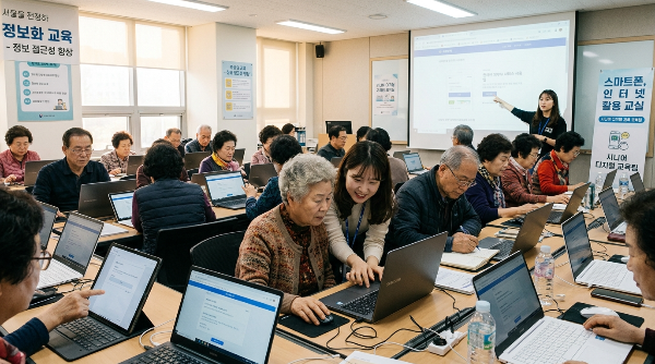 시니어를 위한 디지털 교육