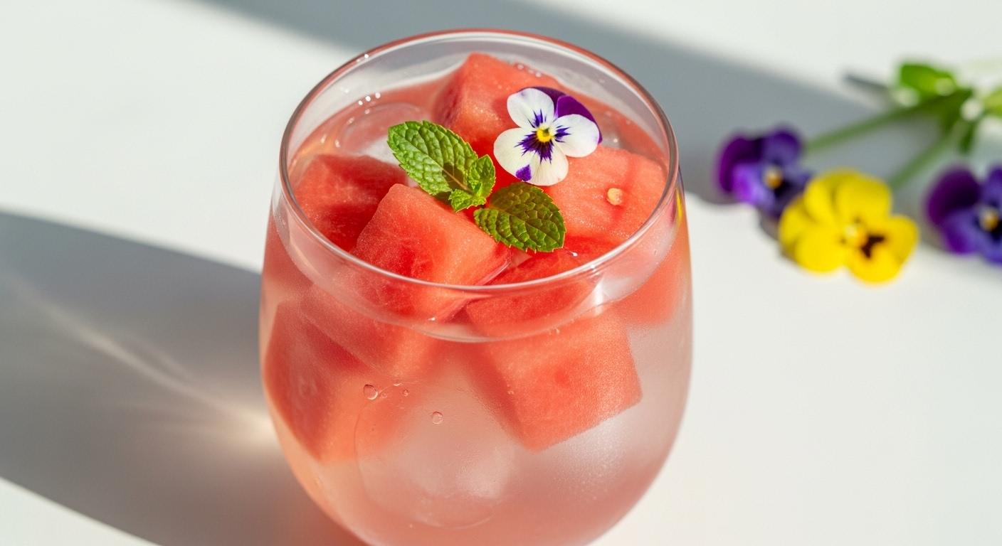 여름철 필수 간식! 수박화채 복날 디저트로 최고