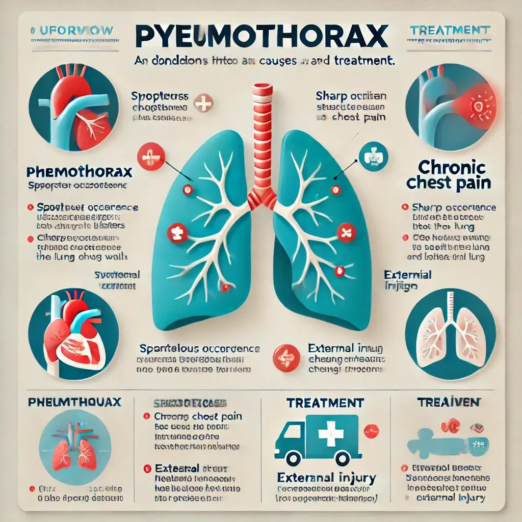 폐 기흉의 주요 원인