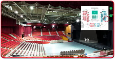 올림픽홀 E4구역 좌석