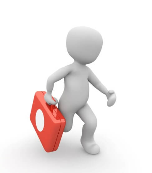 긴급 출동하는 구급대원