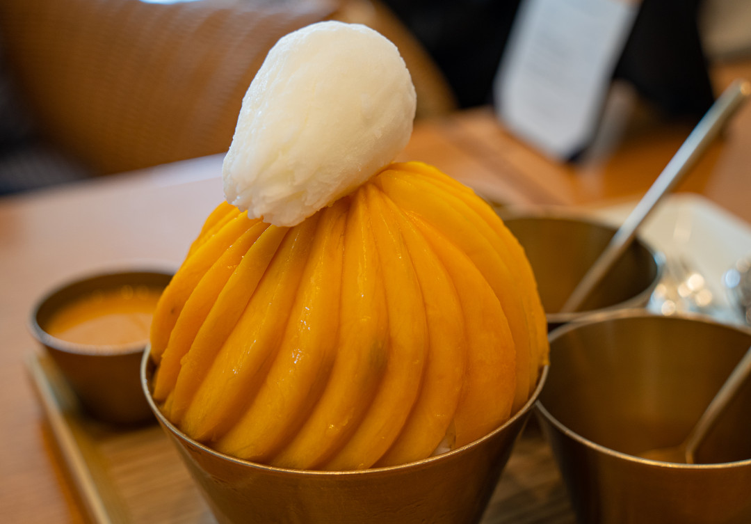 제주 신라호텔 망고 빙수