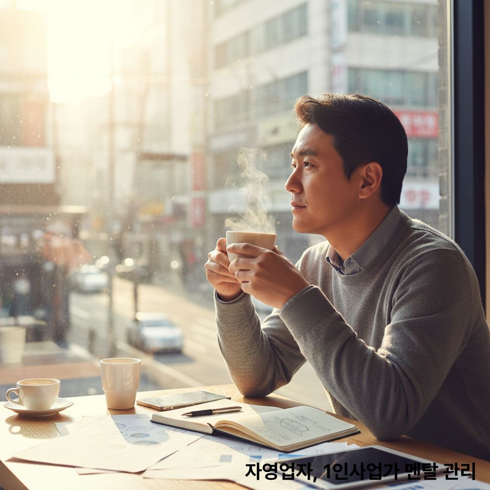 자영업자, 1인사업가, 멘탈관리, 마음, 일, 구조