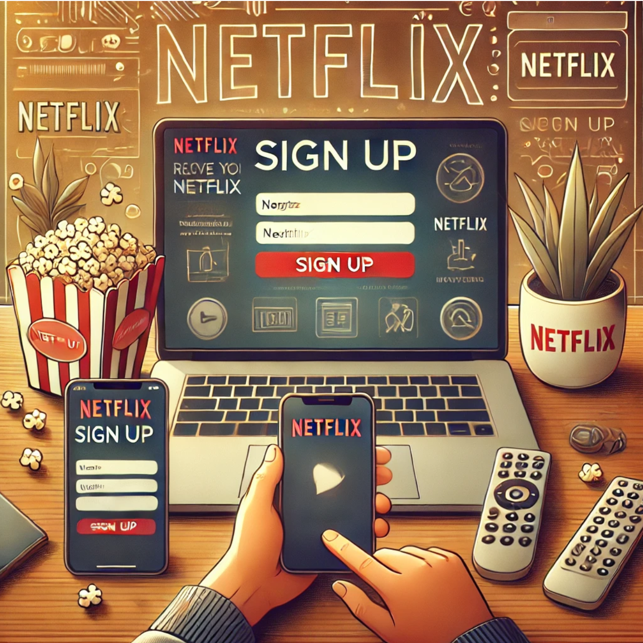 넷플릭스 가입 방법 관련 이미지