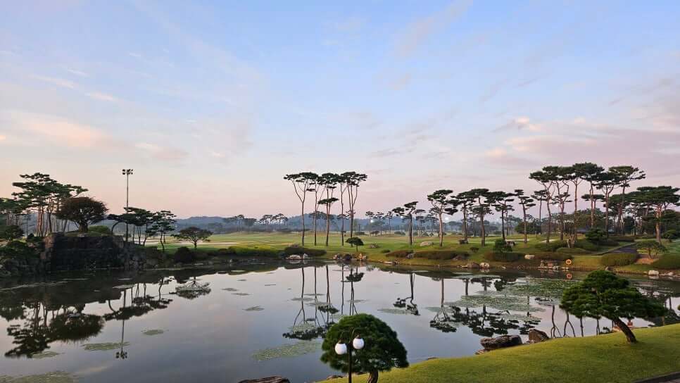 골프장 경험담 당진 파인스톤cc 대형 멋진 정원에서 환상의 골프 운동