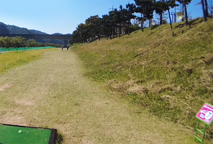 진주 평거파크골프장. 경상남도 진주시 평거동 614-11