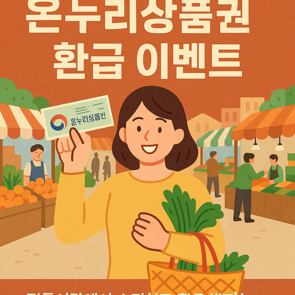 온누리상품권 환급 이벤트