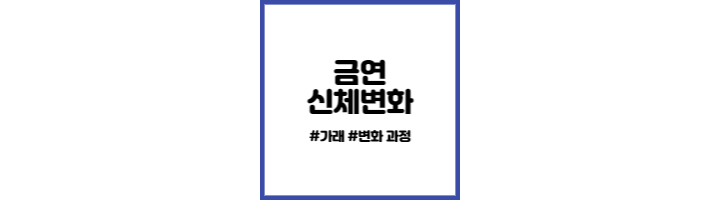 금연 후 신체변화 썸네일