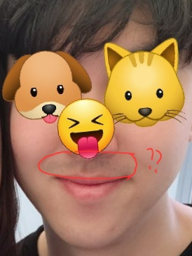 수염제모전 콧수염이 두드러지는 내 사진