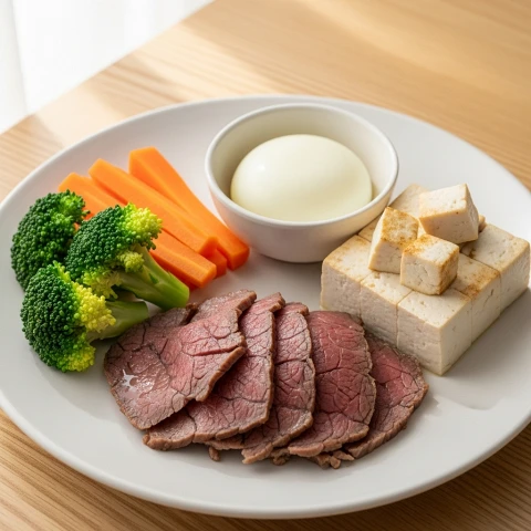 노년기에 필요한 단백질 공급원