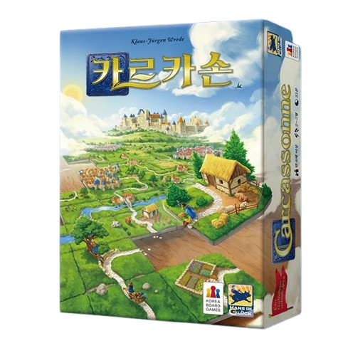 간단하지만 운과 전략이 필요한 카르카손 보드게임
