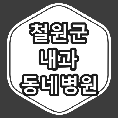 철원군 내과 전문의 진료 동네 병원