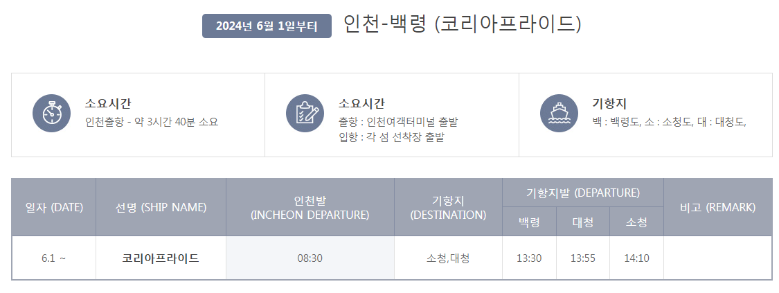프라이드 시간표