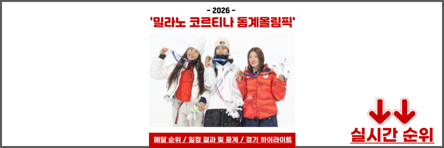 밀라노 코르티나 동계올림픽