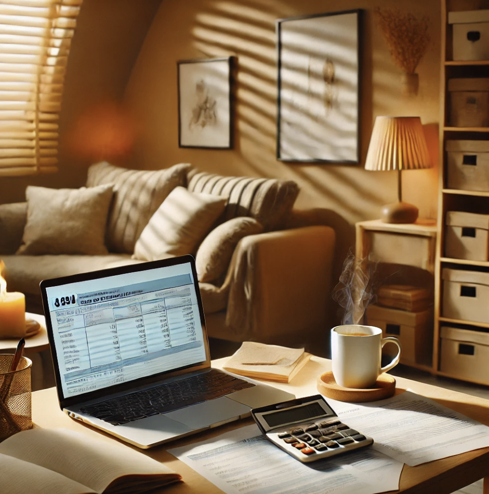 연말정산 서류를 준비하는 중