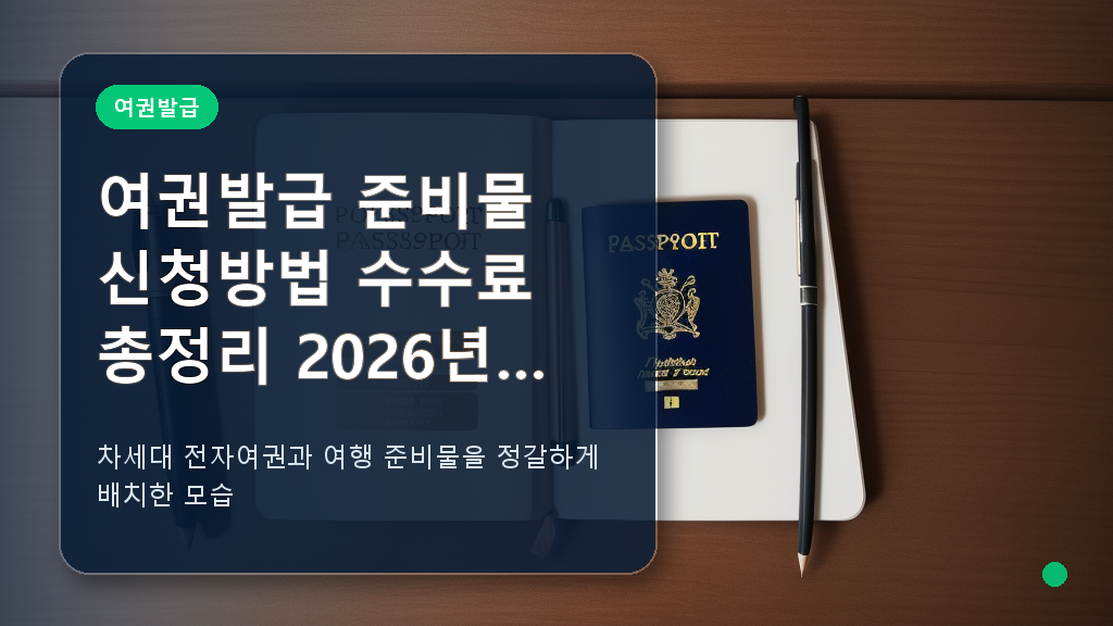 차세대 전자여권발급 안내 대표 이미지