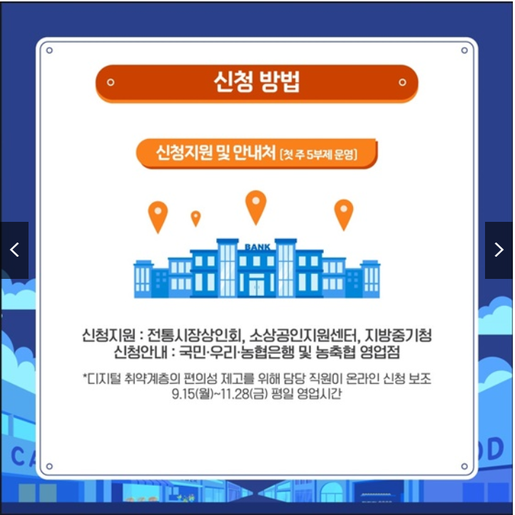 상생페이백 신청하고 30만원 받는 완전가이드 (출처 : 중소벤처기업부)