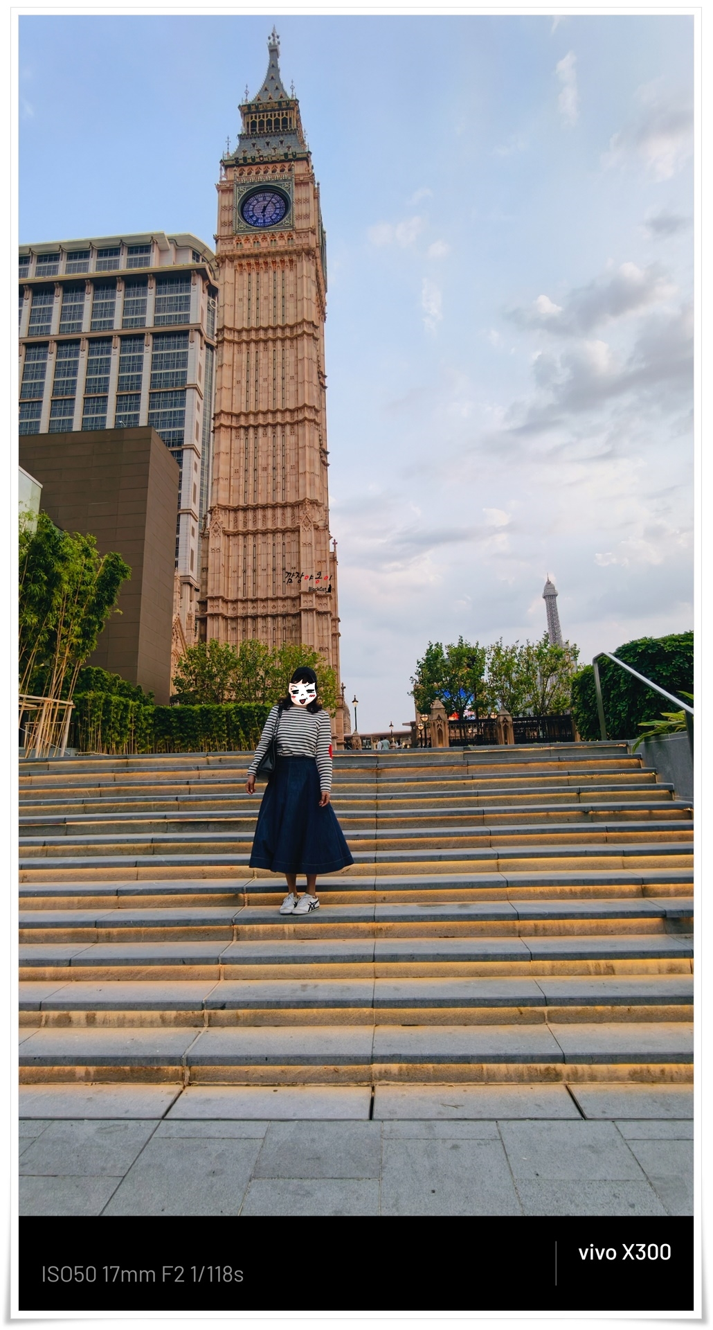 런더너 마카오 시계탑 포토존