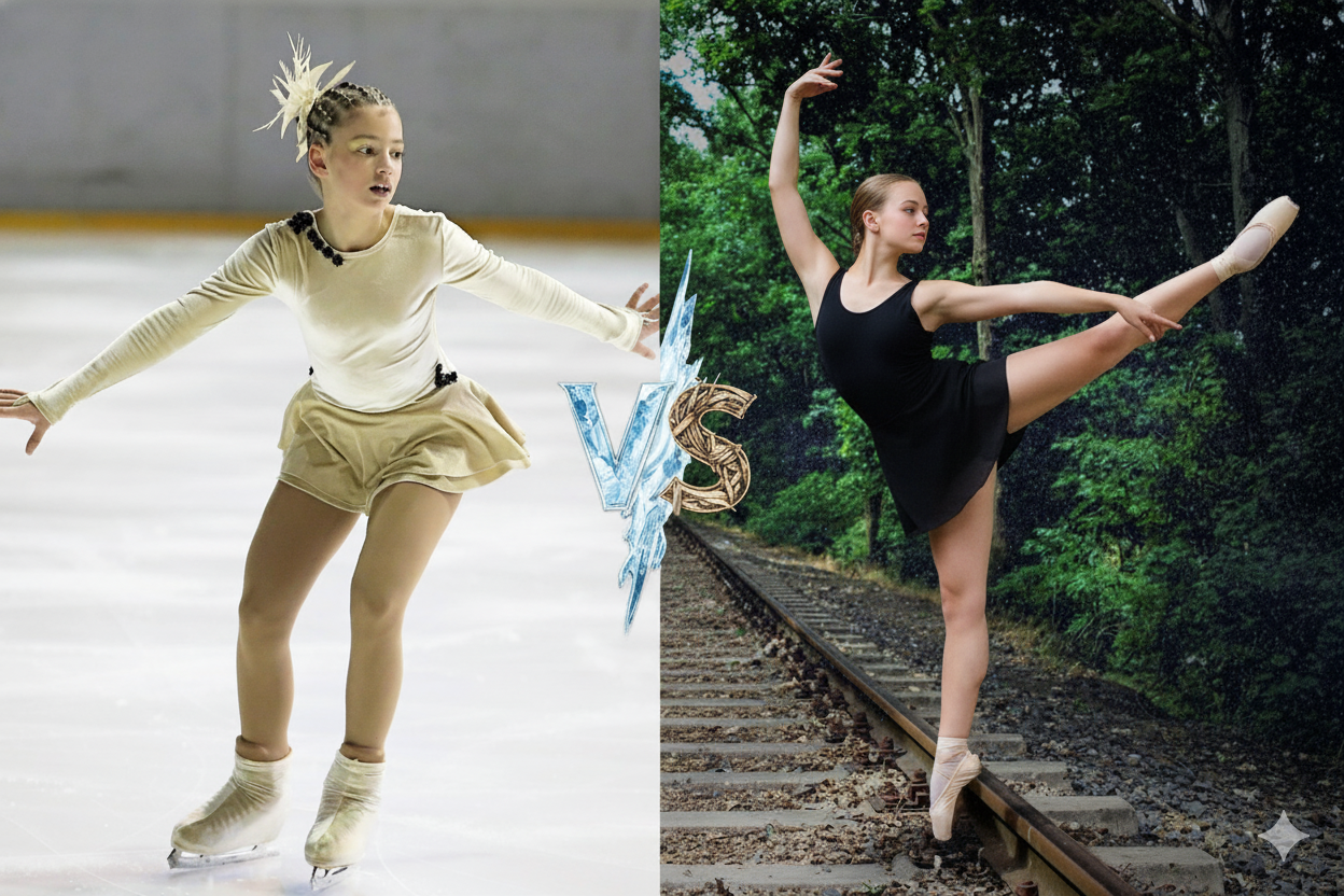 피겨스케이팅과 발레 비교