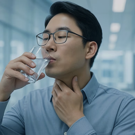 목이부었을때 꿀물, 소금물 가글, 도라지차, 어떤 게 가장 효과 빠를까?